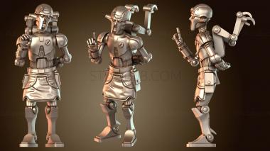 3D модель Black Remnant — Мистический архитектор дроидов (STL)