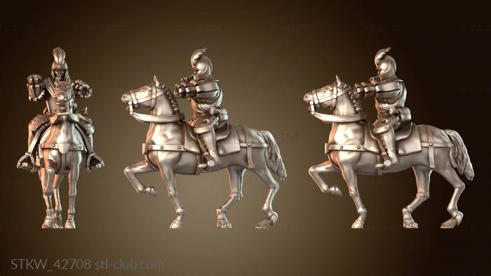 Military Черный Всадник Грим