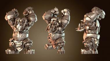 3D модель Black Rock Killaz: Смелый оперативник (STL)