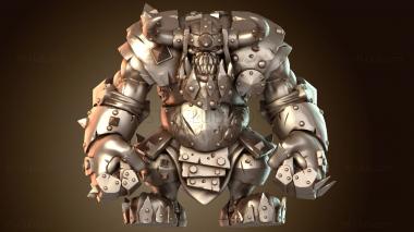 3D модель Black Rock Killaz: TLM Смелый оперативник (STL)