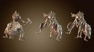 3D модель Черная Вдова Некроварриор Викинг (STL)