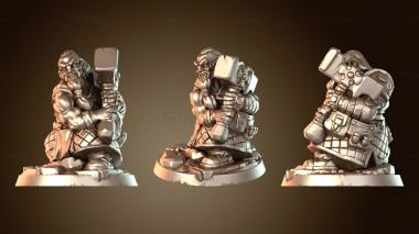 3D модель Кузнец (STL)