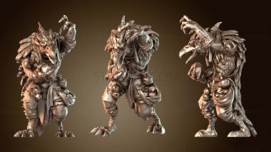3D модель Посох с лезвиями Кенку (STL)