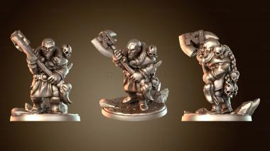 3D модель Клинки Кхорна — Жрец-убийца (STL)