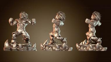 3D модель Бланка Mortal Kombat Полная версия (STL)