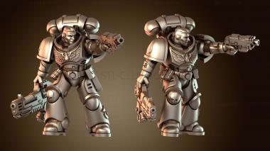 3D модель Кровавые Ангелы — Голый Вариант (STL)