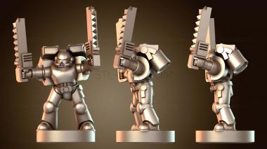 3D модель Фигурка Кровавых Ангелов (STL)