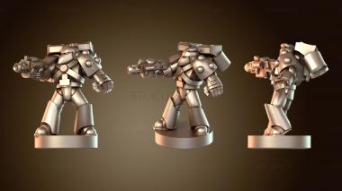 3D модель Вариант фигурки Кровавых Ангелов (STL)