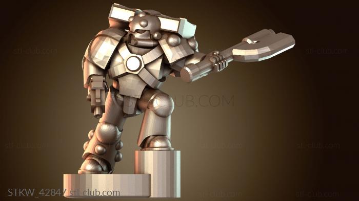 Military Фигурка Кровавых Ангелов Титан