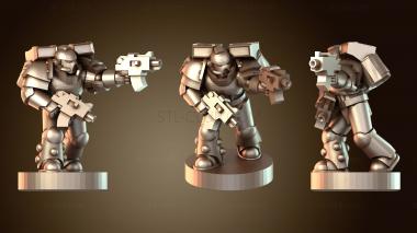 3D модель Фигурка Кровавых Ангелов Авангард (STL)