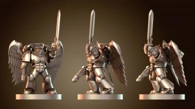 3D модель Кровавые Ангелы — Сангвинарная Гвардия (STL)
