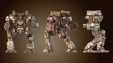 3D модель Кроваво-красная кобра гамма (STL)