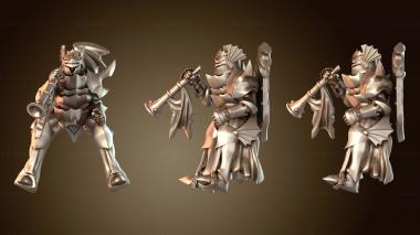 3D модель Музыкант из Blood Knight (STL)