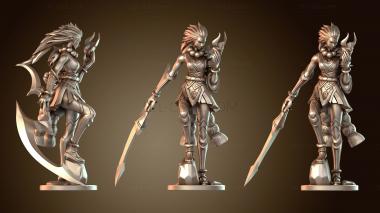 3D модель Кровавая Луна Диана и Кассадин (STL)