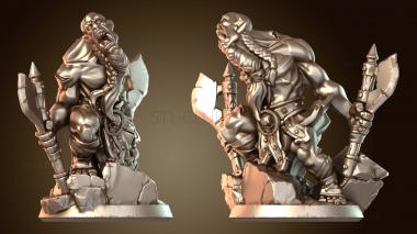 3D модель Кровавый Яростный Орк (STL)