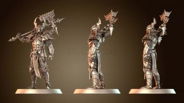 3D модель Bloodknight — Hammer Idle (STL)