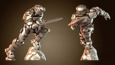 3D модель Синий Три (STL)