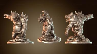 3D модель Кабан Халк (STL)