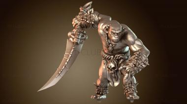 3D модель Крикун Мастер меча (STL)