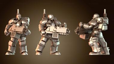 3D модель Болтган — вариант Blhxn (STL)