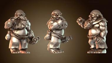 3D модель Гном-бомба — бездельник (STL)