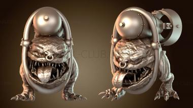3D модель Сквиги-бомбардировщики — Вариант T (STL)