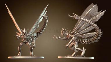 3D модель Bone Devil — с предварительным просмотром Polejust (STL)