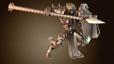 3D модель Bone Soldiers Warrior Y Variant (STL)