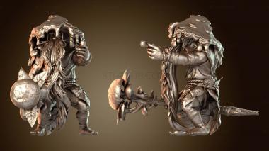 3D модель Боровичок — Дымчатый Гриб (STL)