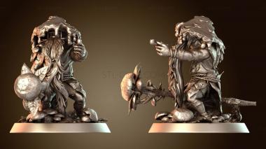 3D модель Боровичок — вариант дымчатого гриба (STL)