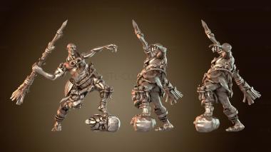 3D модель Боулдер Пусковые установки Вариант А (STL)
