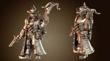 3D модель Охотник за головами — женский вариант Z (STL)