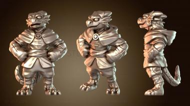 3D модель Мальчик-дракон (STL)