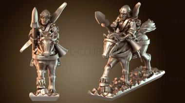 3D модель Бретонния — Сквайр-музыкант, вариант U (STL)