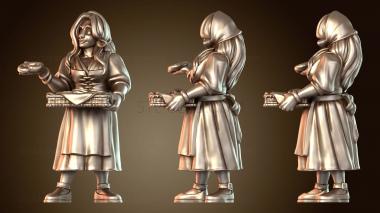 3D модель Бретцель Леди (STL)