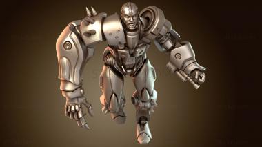 3D модель Брик Соломон — Кибер-Брутал V (STL)