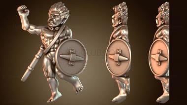 3D модель Британские кельты — вариант D (STL)