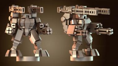 3D модель Залп — Вариант F (STL)