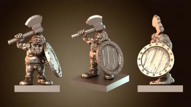 3D модель Брок — Вооружённый вариант (STL)