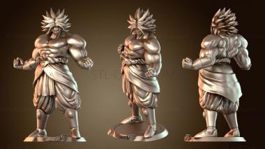 3D модель Broly One — Вариант позы (STL)