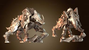 3D модель Бронзовый зверь — американский стиль (STL)