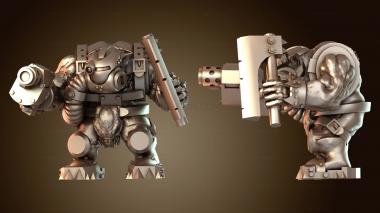 3D модель Ударный отряд Брузера — бронированный (STL)