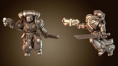 3D модель Брат Дециан — Боевые действия (STL)