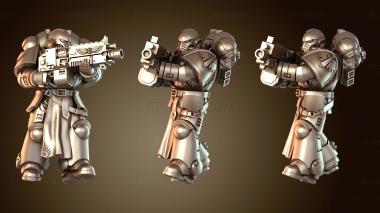 3D модель Брубакс — поза покоя (STL)