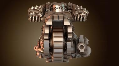 3D модель Brute Broozer Bikers — Городские (STL)