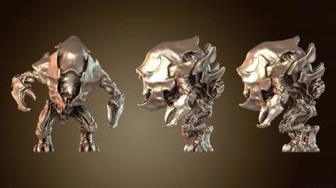 3D модель Брут — вариант плазменной винтовки (STL)