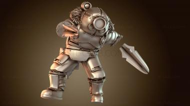 3D модель Бруты — Быстрая атака (STL)
