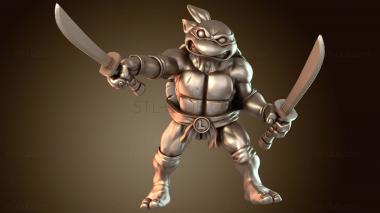 3D модель Друзья Лео для (STL)