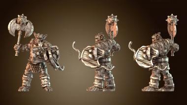 3D модель Ноги медведя-багбира (STL)