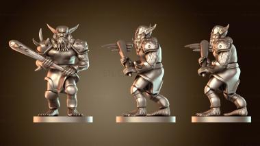 3D модель Жупел с дубинкой (STL)